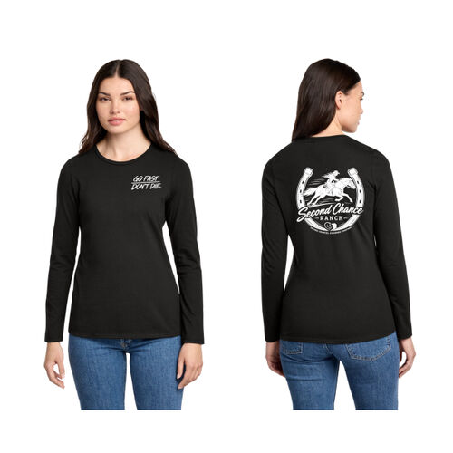 Second Chance Ranch L/S Tee - Ladies Thumbnail
