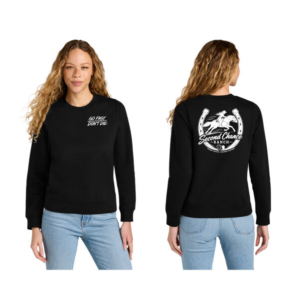 Second Chance Ranch Crewneck Sweatshirt - Ladies Thumbnail