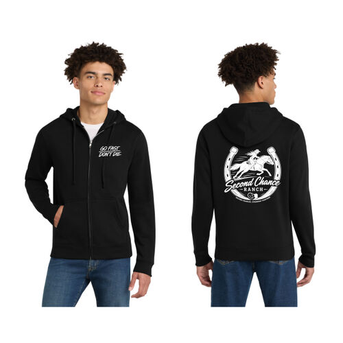 Second Chance Ranch Zip Up Sweatshirt - Unisex Thumbnail