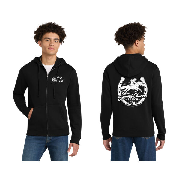 Second Chance Ranch Zip Up Sweatshirt - Unisex Thumbnail