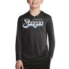 Hart Baseball L/S Dry Fit Hooded Tee - Youth Thumbnail